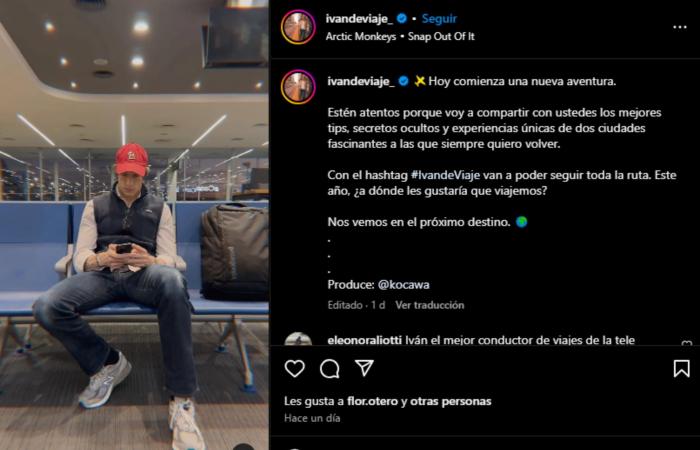 He doesn’t have networks, but they uploaded a photo of him and controversy has already been generated: Is Ivan De Pineda leaving ‘Escape Perfecto’?