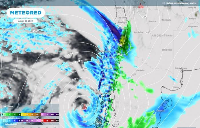 Tomorrow the storms return to these regions of Chile: Meteored updates its forecast