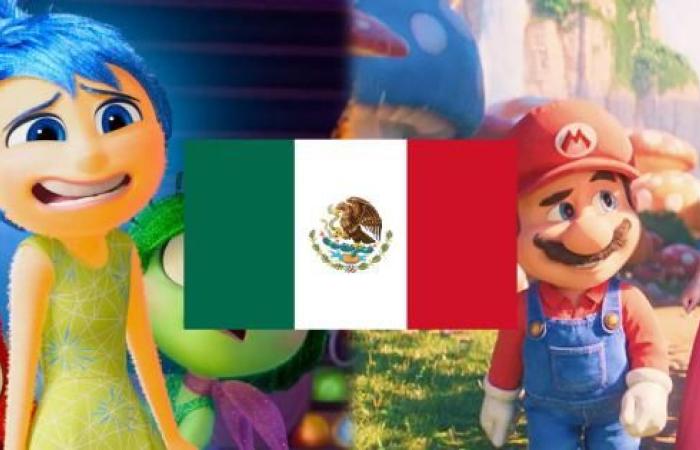 Inside Out 2 is a success and breaks a record for Super Mario Bros. The Movie in Mexico