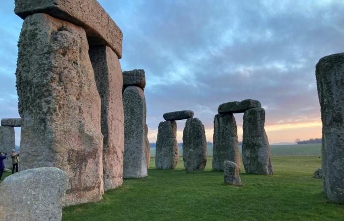 Just Stop Oil activists arrested for painting Stonehenge