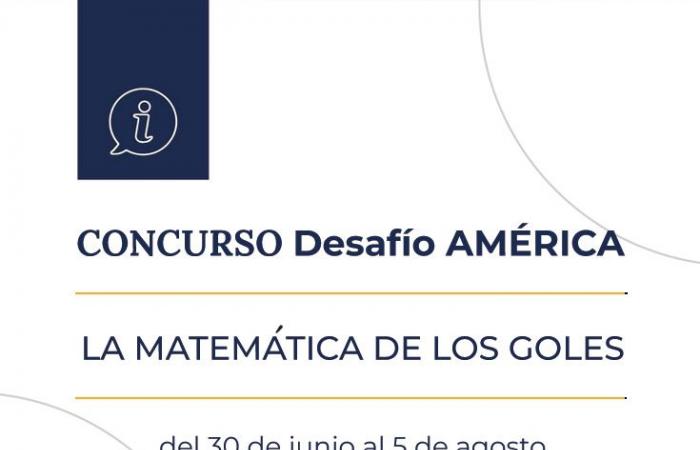 The “Desafío América, the mathematics of goals” contest begins