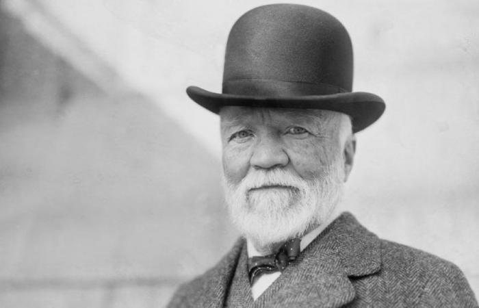 Who was Andrew Carnegie, the billionaire who got rich from steel and became the second richest person in American history
