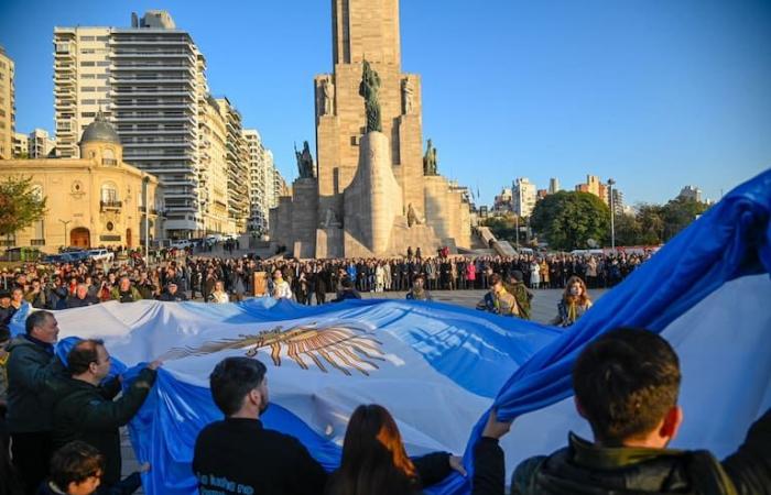 All parts of the Argentine flag for this June 20