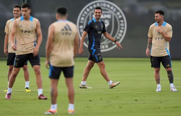 Scaloni would have the Argentina team defined for the debut in the Copa América
