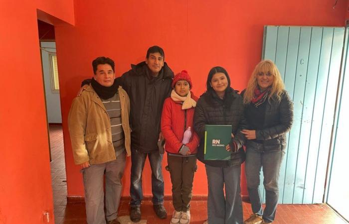 Two houses recovered by an IPPV plan were delivered to families – Más Río Negro