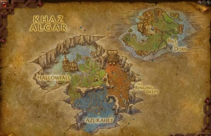 World of Warcraft: The War Within will have exclusive missions for “evil” characters and reveals the full map of Khaz Algar