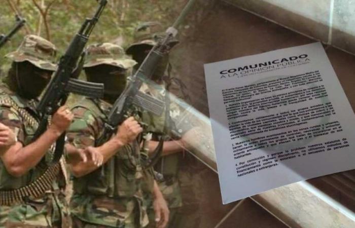 Clan del Golfo distributes pamphlets in eastern Antioquia: it threatens other armed groups