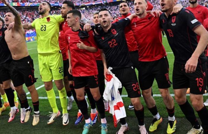 Great game in the Euro: Albania tied it in the last and Croatia was on the brink of elimination :: Olé