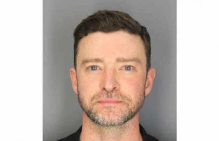 Justin Timberlake’s mugshot released