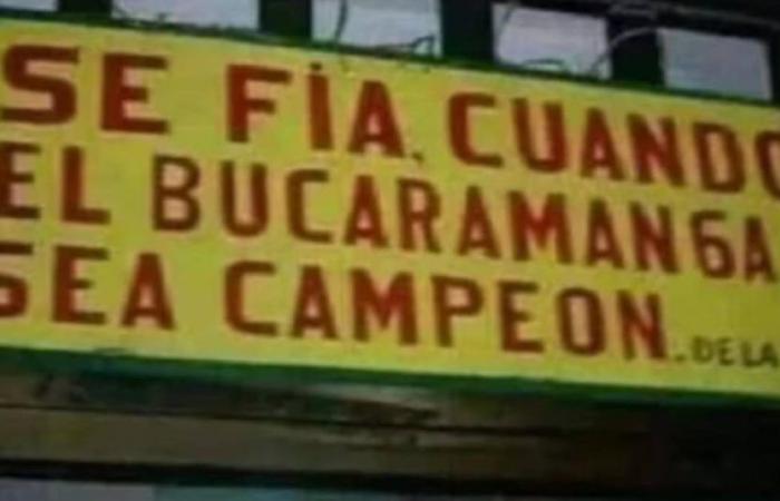 Wow, so what a joke! Store that promised to be reliable when Bucaramanga became champion, left more than one bored