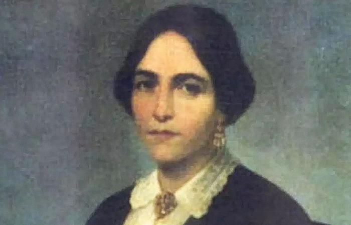 Who was the woman who sewed the first flag for Manuel Belgrano