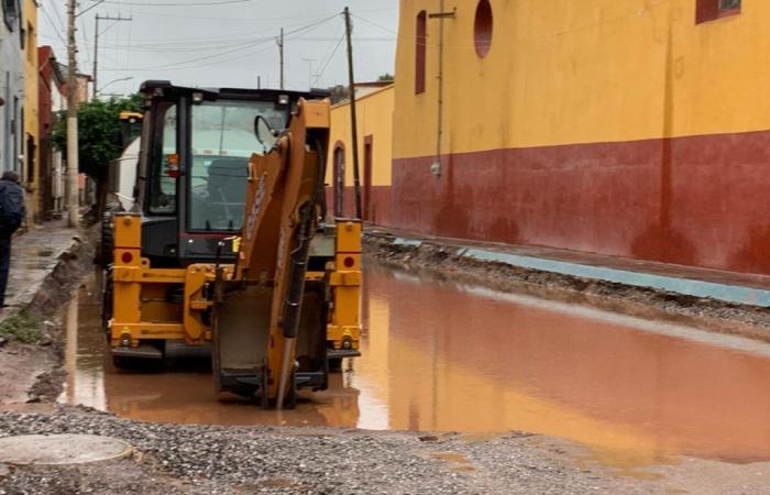 Due to rain, works are suspended in the San Miguelito neighborhood – Astrolabio