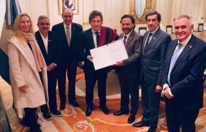 Javier Milei met with northern governors at Casa Rosada