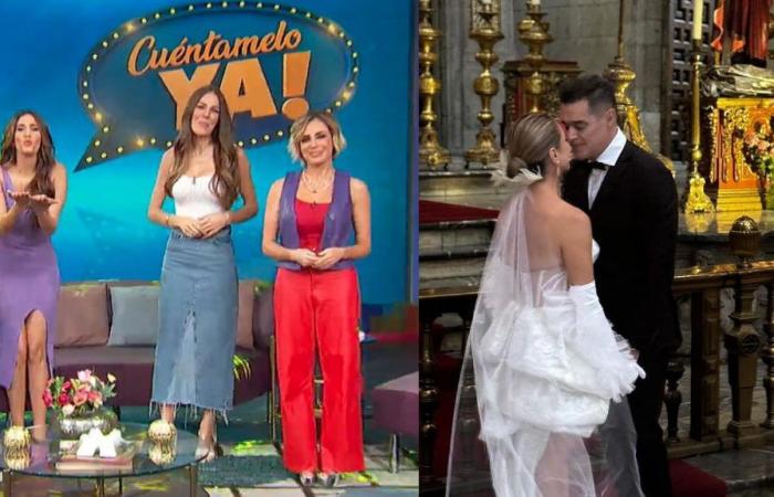 Host of Cuéntamelo Ya!: Carmen Muñoz marries a famous actor and publishes photos of her wedding | Famous Shows