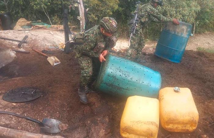 Blow to drug trafficking in southern Cauca