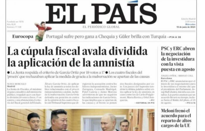 ‘El País’ “hides” the 10th anniversary of the coronation of Felipe VI