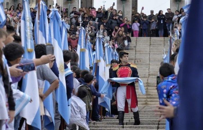 Flag Day is celebrated in Rosario with the visit of President Javier Milei