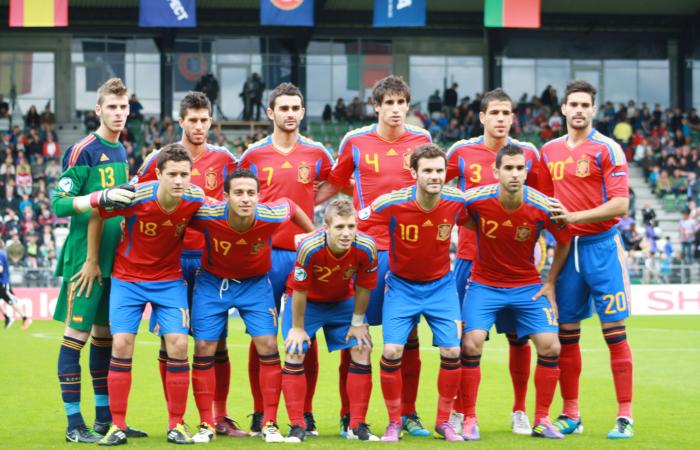 Mataronins in the Spanish soccer team