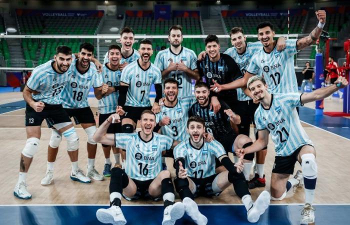 The Argentine Volleyball Team vs. Poland, on the VNL: day, time and where to watch on TV and online :: Olé