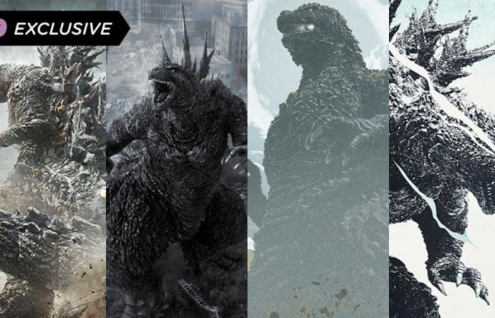 Here’s even more Godzilla minus an art for your wall