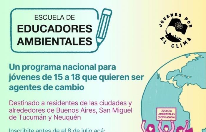 A meeting will be held in Tucumán to learn more about the climate crisis
