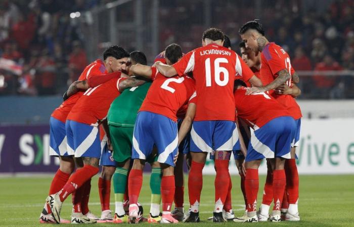 the formation of La Roja to make its debut in the Copa América 2024