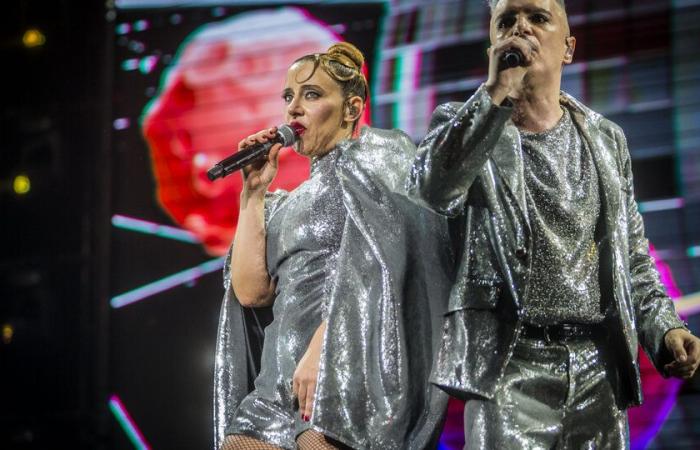 Miranda! confirmed live that it is a band with a license for everything | Ale Sergi and Juliana Gattas began their streak at the Movistar Arena