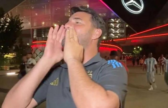 The tense moment that journalist Tato Aguilera experienced with a Mexican fan after Argentina’s victory: “How many World Cups do they have?”