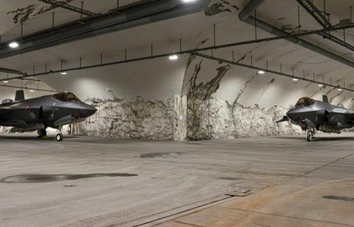 Norway’s F-35A stealth fighters will be deployed from an Air Base located within mountains