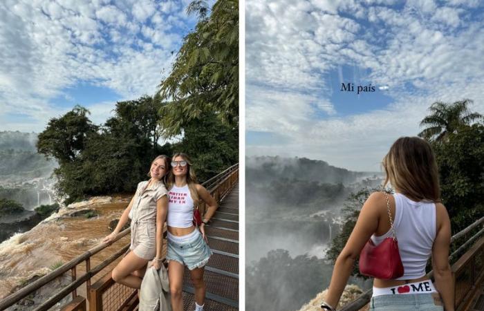 Julieta Poggio’s fun vacation with friends in Iguazú – GENTE Online
