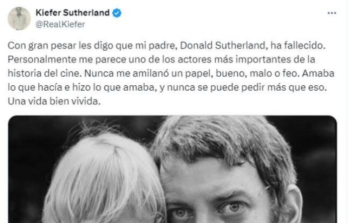 Donald Sutherland, the actor who was never afraid of a role, good, bad or ugly. He loved what he did and did what he loved
