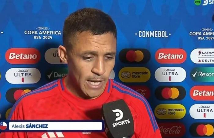 Alexis Sánchez complained about Peru’s rough play after a tie with Chile for Copa América 2024