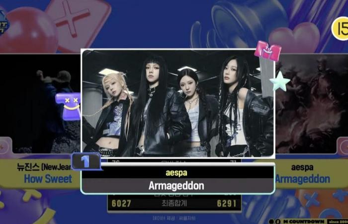 aespa achieves fourth win and triple crown for “Armageddon” on “M Countdown” – Features by SEVENTEEN’s Jeonghan X Wonwoo, RIIZE and more