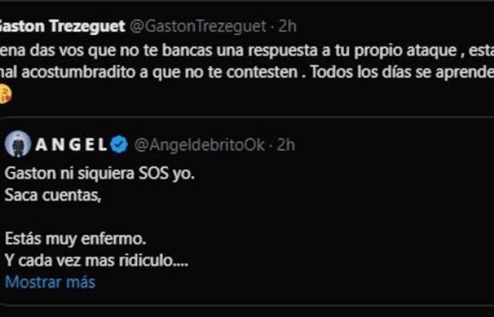 Gastón Trezeguet crossed Ángel de Brito without a filter on the networks, after the elimination of Furia from Big Brother: “Get off the pony”