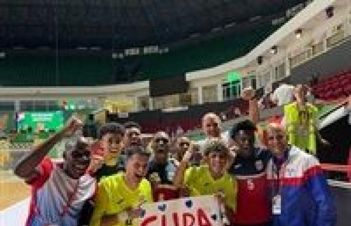 Cuba advances to the quarterfinals in futsal of the Brics Games