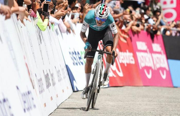 Cristian Rico achieved his first victory in the Vuelta a Colombia in Apía – Colombian Cycling Federation