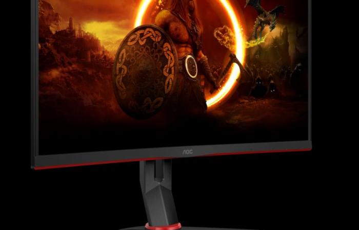 AOC launches a monitor from its AGON Gaming series with curved panel, 27 inches, QHD and 280 Hz for 239 euros