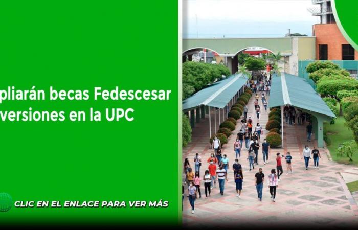Fedescesar scholarships and investments in the UPC will be expanded