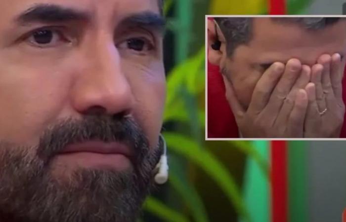 Fernando Díaz cries live after the medium managed to make a connection with his deceased father