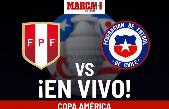 Copa América: Peru vs Chile LIVE. I play today Copa América 2024