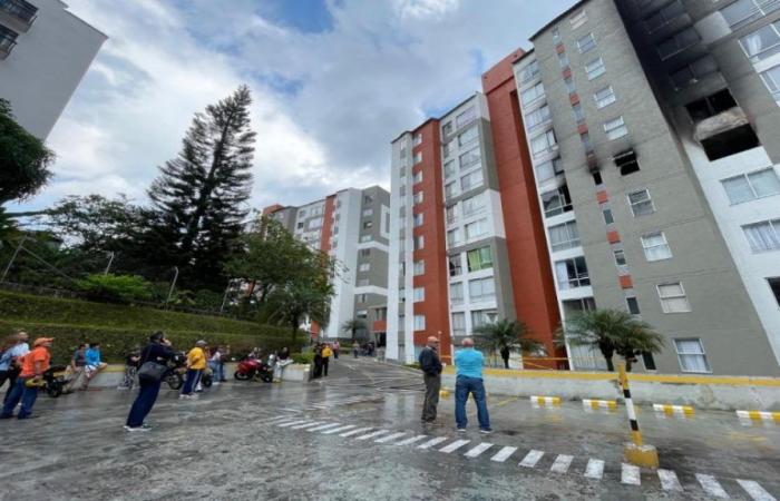 Armenia: Fire generated panic in residential complex