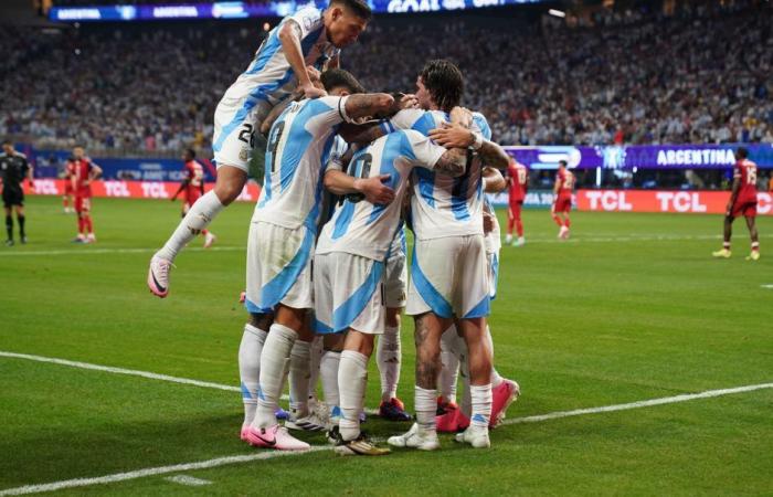 The shocking numbers and data of Argentina’s victory over Canada in the Copa América :: Olé USA