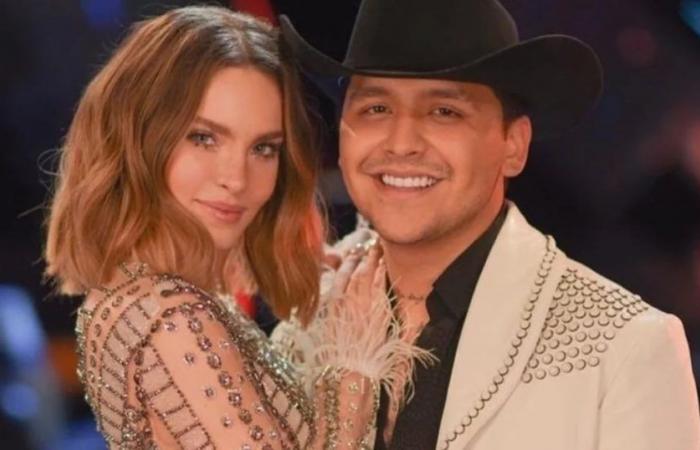 How tall is Belinda and what is the difference in height with her ex-boyfriend, Christian Nodal?