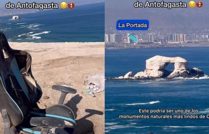 Contamination goes viral in the La Portada monument in Antofagasta