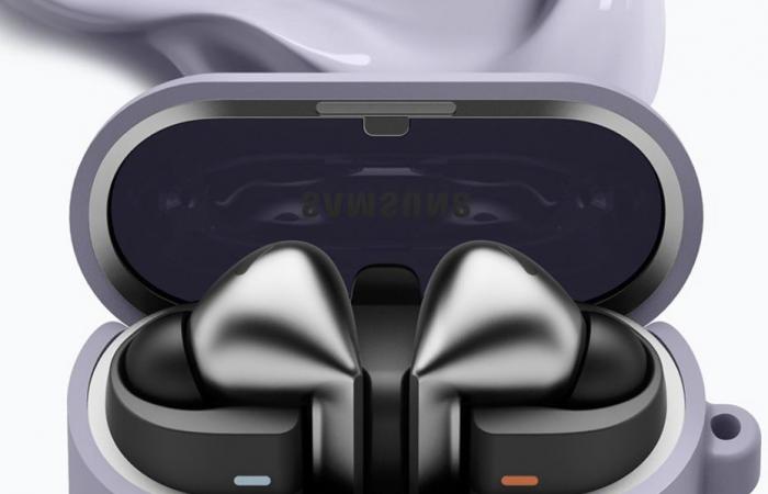 The first images of Samsung’s next wireless headphones with a semi-transparent design are leaked