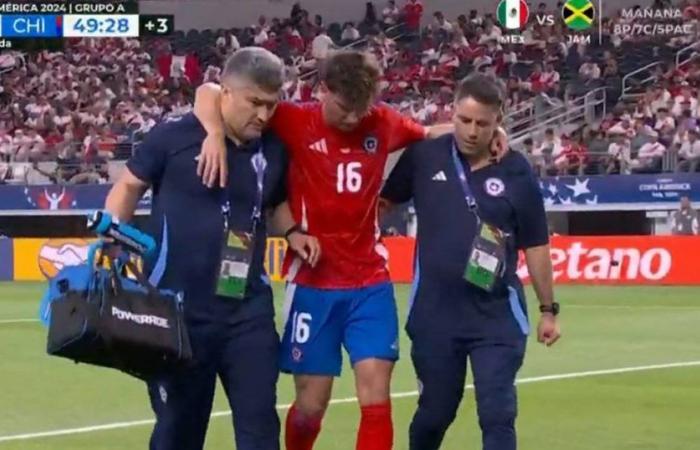 America trembled! Diego Valdés and Igor Lichnovsky were injured in the match between Chile and Peru (VIDEO) – Fox Sports