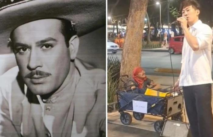 Young Korean conquers the networks by performing popular Pedro Infante song on the streets of CDMX