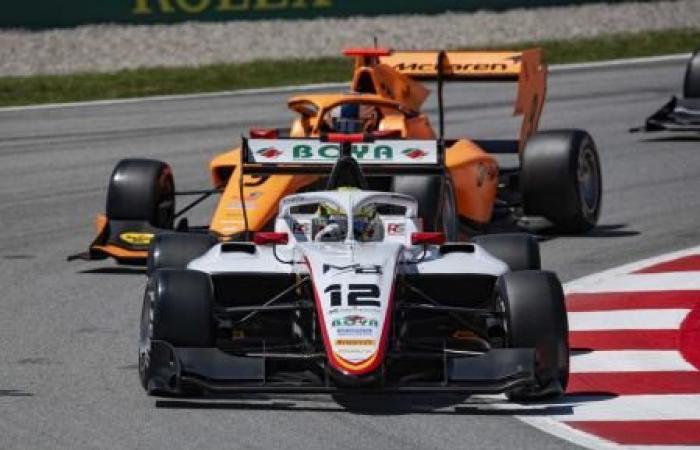 Mari Boya’s first victory in Formula 3 in Montmeló
