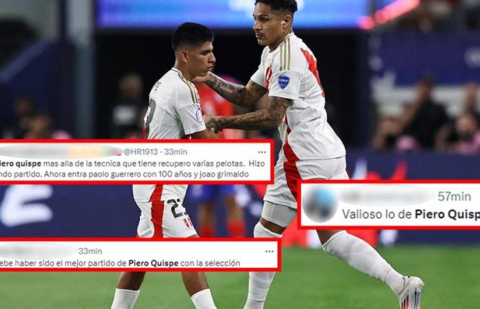 Fans delighted with Piero Quispe’s performance vs. Chile: “His best game with the national team” | Peruvian team | Sports