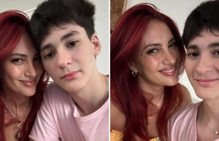 Is the family growing? Karen Paola ended live abruptly after a question from her son